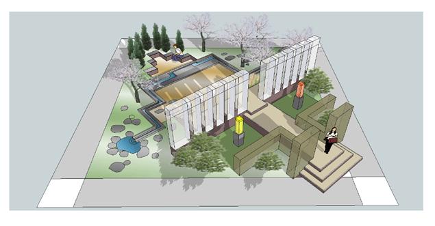 △ユ・ソンサン 「造形庭園」 